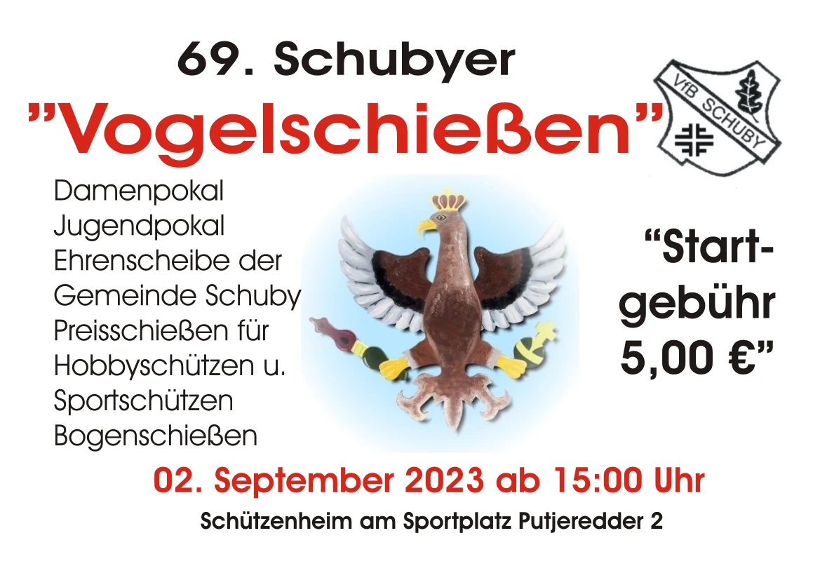 Schubyer Vogelschießen 2023 VfB Schuby